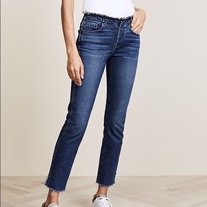 New 3X1 Raw Edge Shelter Slim Jeans